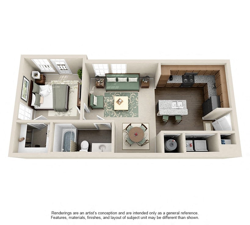 A1 floor plan